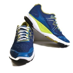 KARHU womens lime green white and blue sneakers 8